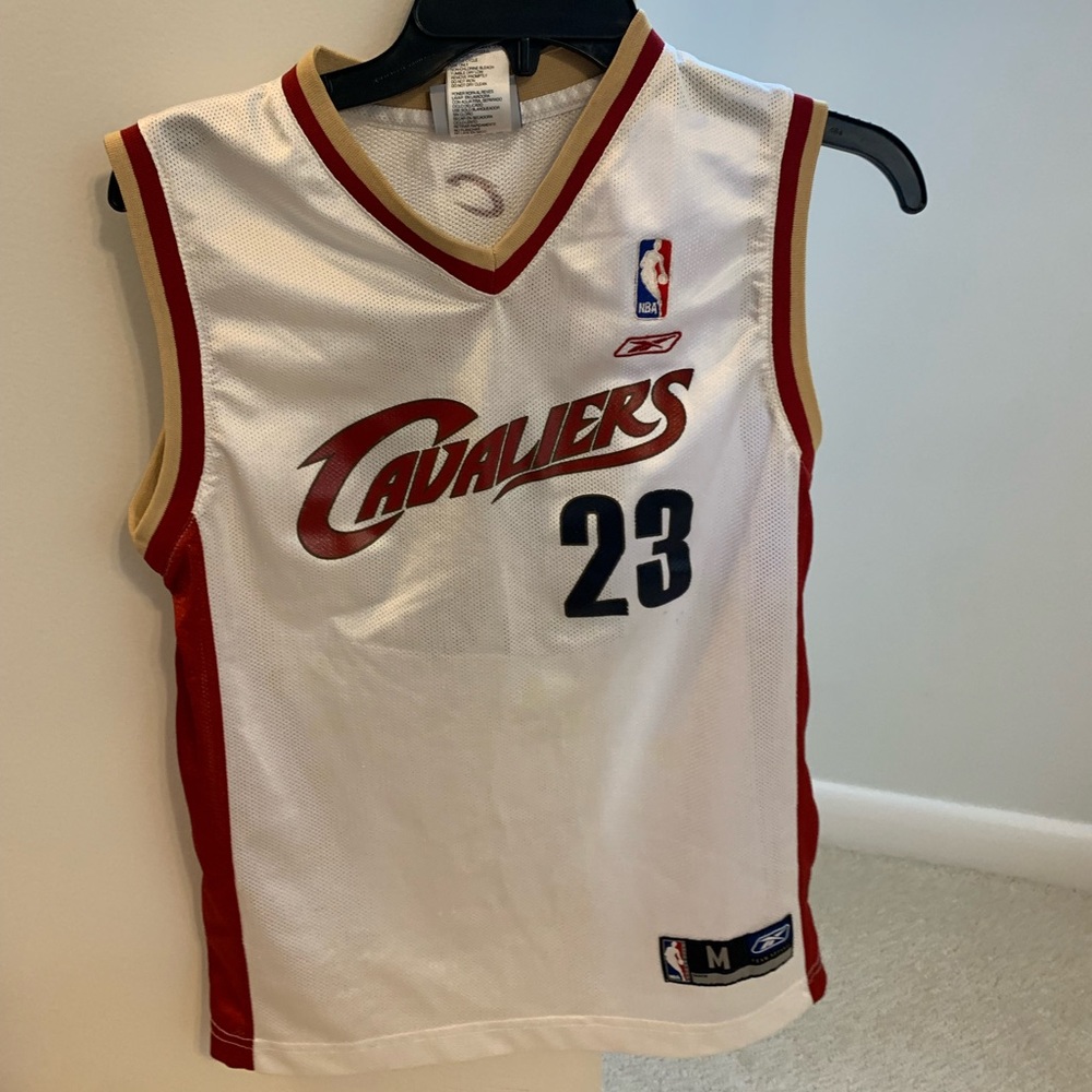 lebron james vintage cleveland caves jersey